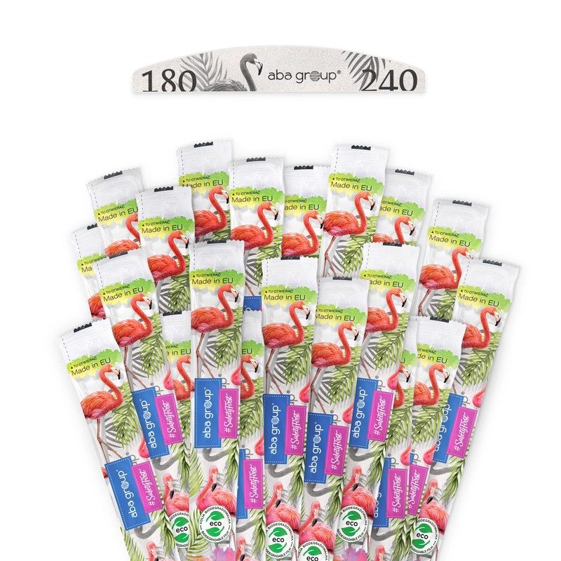 Aba Group Nail File Set Professional - Double-Sided Nail Files