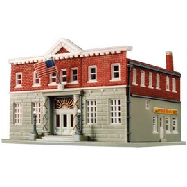 Life-Like Trains N Scale Building Kit - 5th Precinct Police Station