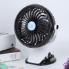 Portable Mini USB Table Fan Rechargable Battery Clip On Desk
