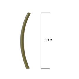 PRO Filstar Fishing Heat Shrink Tube Set 10 x 50 mm, Diameter 3.2 mm - Anti Tangle Sleeves for Feeder - Sleeve for Fishing Hooks with Leader - Carp Fishing Line Aligner - Carp Accessories - Method