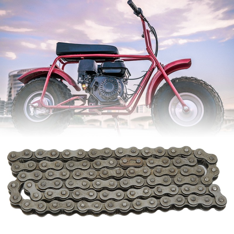 90 Link Rear Drive Chain 420 Carbon Steel Replacement for