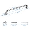 Gotega Shower Grab Bar 2 Pack,Stainless Steel Bathroom Grab Bar