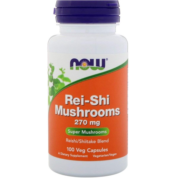 Now Foods Rei-Shi Mushrooms 270 mg - 100 Caps (