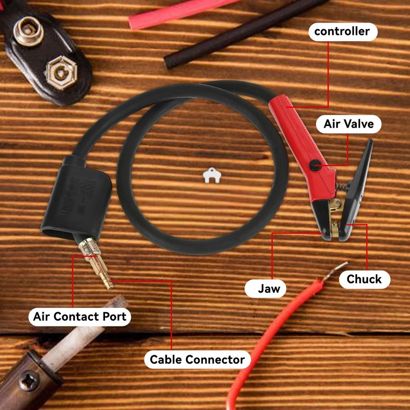 Hapivida Carbon Arc Gouging Torch, Heavy Duty 600A Arcair Welding