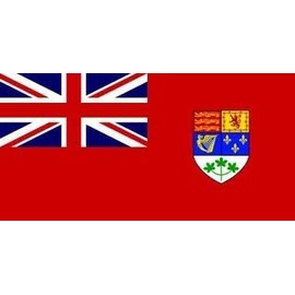 1000 Flags Canada - Canadian Red Ensign 1921 to 1957 World War II Flag 150cm x 90cm