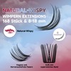 Mayhug Eyelash Extensions Set, Natural Lash Extension Set, 8-18 mm,