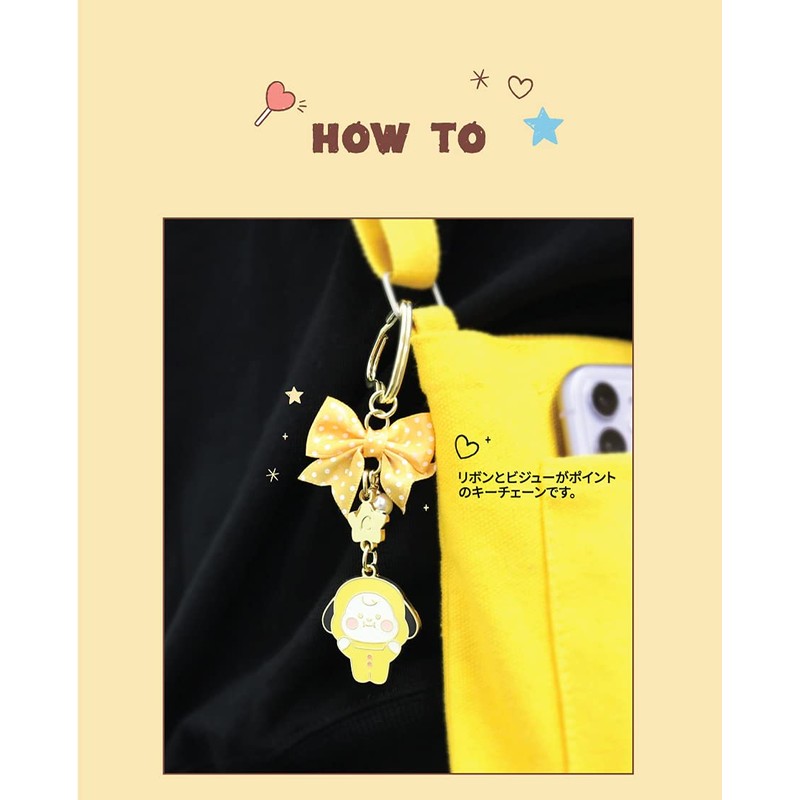 Solomon Shoji BT21-MBB-MG Keychain Ver.2 METAL Burabura Key Chain (MANG)