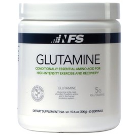 NF Sports Glutamine, L-Glutamina en polvo sin sabor 300 gr                                                                                            