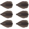 COSMO DARTS Flight Fit Flight Kite Black Pack of 6