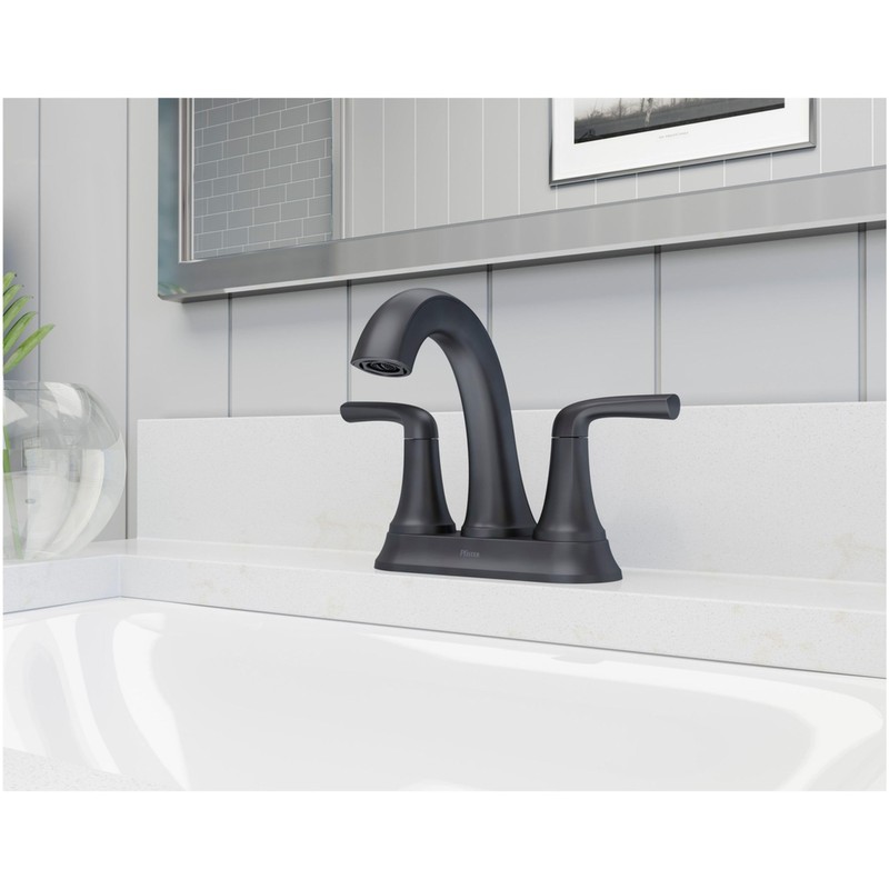Pfister LG48-MCA0 McAllen 1.2 GPM Centerset Bathroom Faucet with TiteSeal