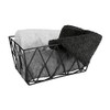 Kleine Wolke Slack Basket, Black, Length 19 cm, Width 28
