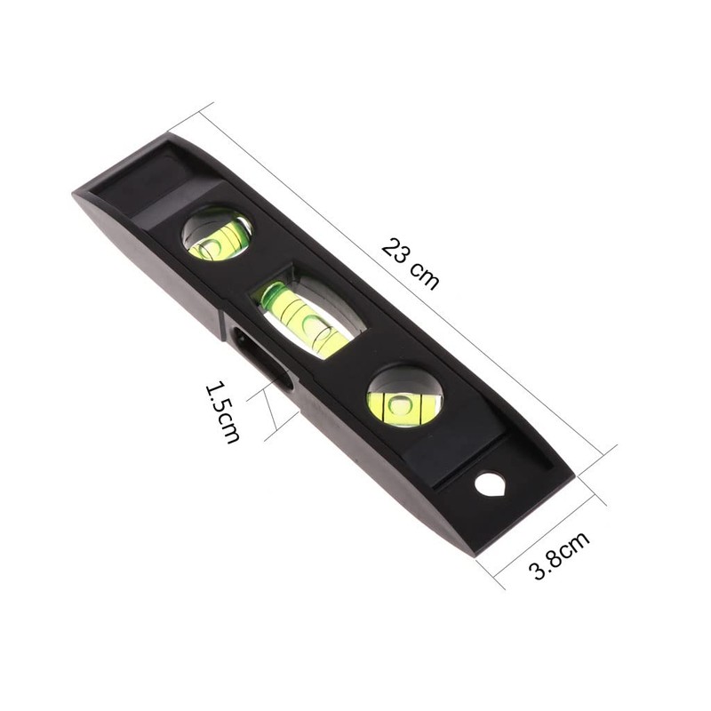 2pcs Magnetic Spirit Level 3 Bubble Level 230mmTorpedo Magnetic Gradienter