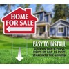 Home For Sale with Arrow Sign Kit, Die Cut House