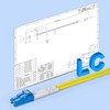 10Gtek Fiber Patch Cable - LC to LC OS2 10Gb/Gigabit