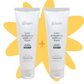 MakePrem Make Prem Safe Me Relief Moisture Cleansing Foam 250ml 2pcs / 메이크프렘 세이프미 릴리프 모이스처 클렌징폼 250ml 2개