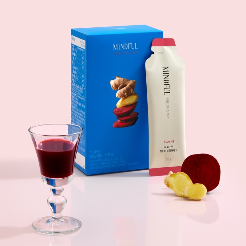 푸드올로지 마인드풀 레드비트 진저샷, 300g, 1개 Foodology Mindful Red Beet