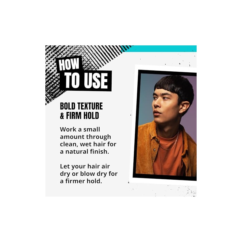 Cera Texturizante Bed Head Manipulator Matte | Fijación Fuerte, Acabado