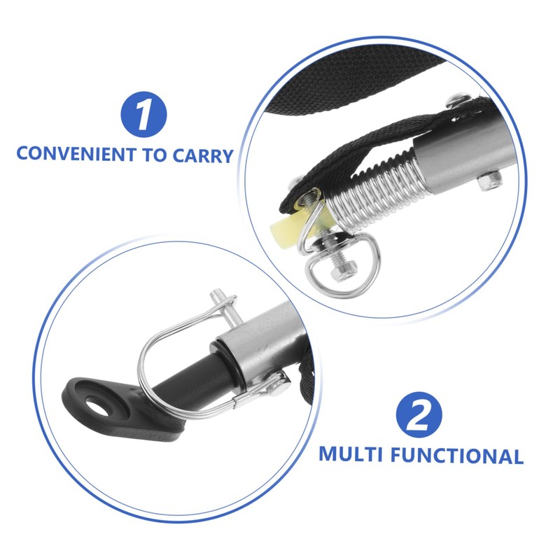 WOONEKY Mountain Bike Trailer Attachment Bike Coupler Hitch for Camping