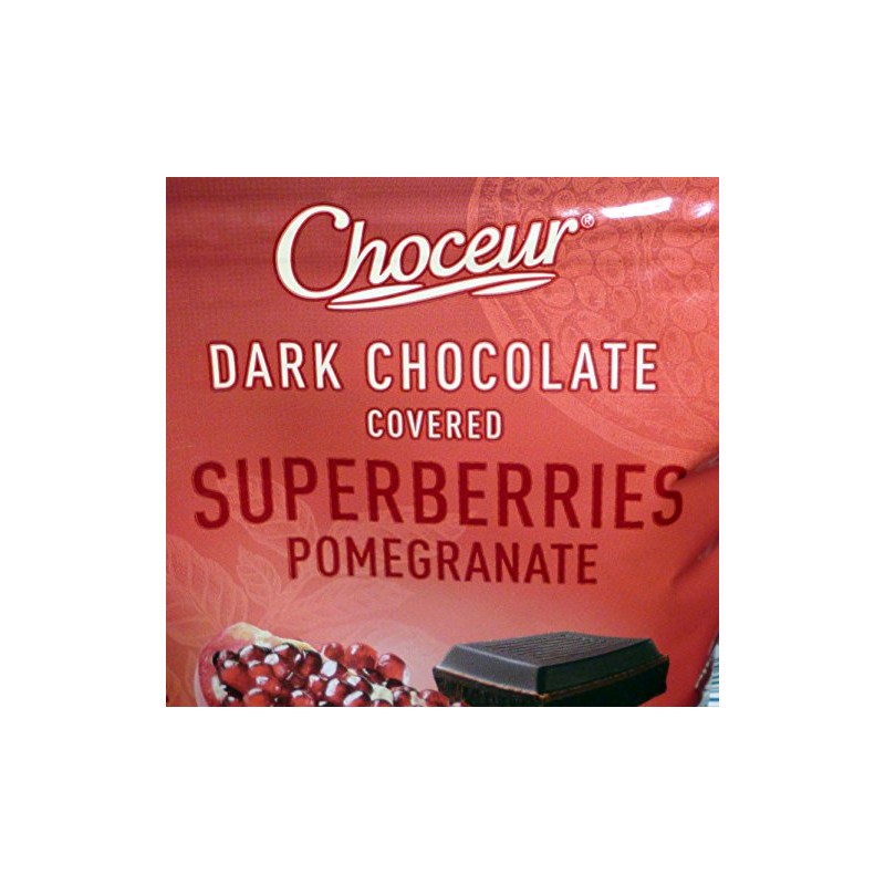 Choceur Dark Chocolate Covered Superberries - Pomegranate (2 Pack)