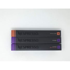Nespresso - Variety Pack - 30 Capsules - Arpeggio - Arpeggio Decaffeinato - Envivo Lungo - All The 9s Mix