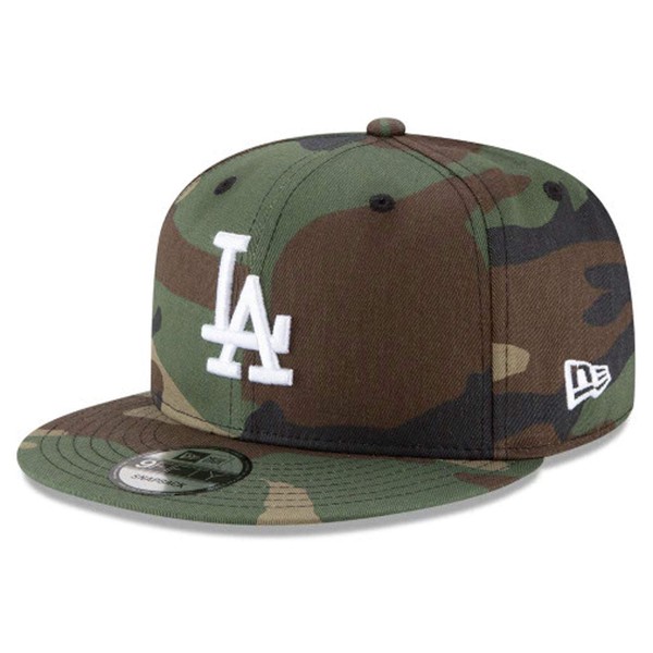New Era Mens Los Angeles Dodgers Camouflage WDC 9Fifty Adjustable Snapback 950 Cap