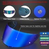 PSLER i90 Visor - i90 Helmet Tinted Visor HJ-33 Face