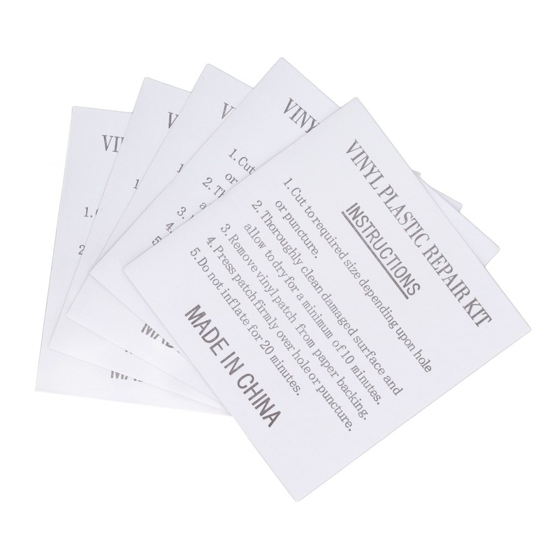 50Pcs Swimming Pool Transparent Repair Sticker Self Adhesive Repair Patch