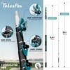 TelesPro Extendable Tree Trimmer: Manual Pole Saw | 6-24ft Telescoping