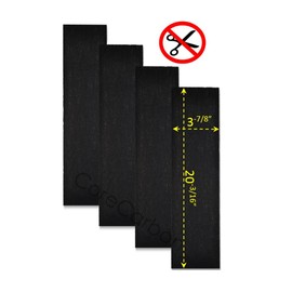 CoreCarbon 4-Pack Pre-Filter Designed to Fit Honeywell Quiet Clean Air Purifier - Models HFD070, HFD120, HFD-120, HFD-120-Q, HFD123, HFD-123-HD, HD123, HFD140, HFD140BWM, HFD230, HFD230B, & MORE
