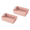 LIKE-IT EPE-32 Small Storage Mini Basket, Large, 2 Pack, Paper