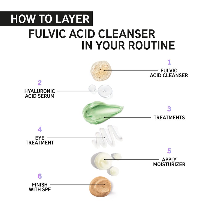 The INKEY List Fulvic Acid Brightening Cleanser to Brighten Skin