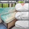 Tomeusey RV Dinette Cushion Covers Stretch Camper Seat Cushion Slipcovers