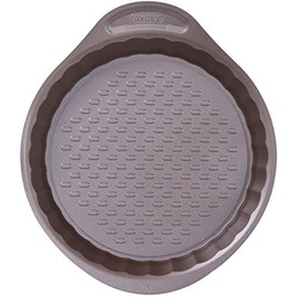 Pyrex Asimetria – 4 x tart/quiche baking trays with removable bottom, 14 x 10 x 4 cm, colour: black. 31 x 27 x 5 cm Black