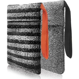 Bolsa de Jabón de Diferentes Grosores, Profunda Y Suave, con Bolsillo Protector, Exfoliante Corporal, Esponja de Baño Y Ducha (Gris)