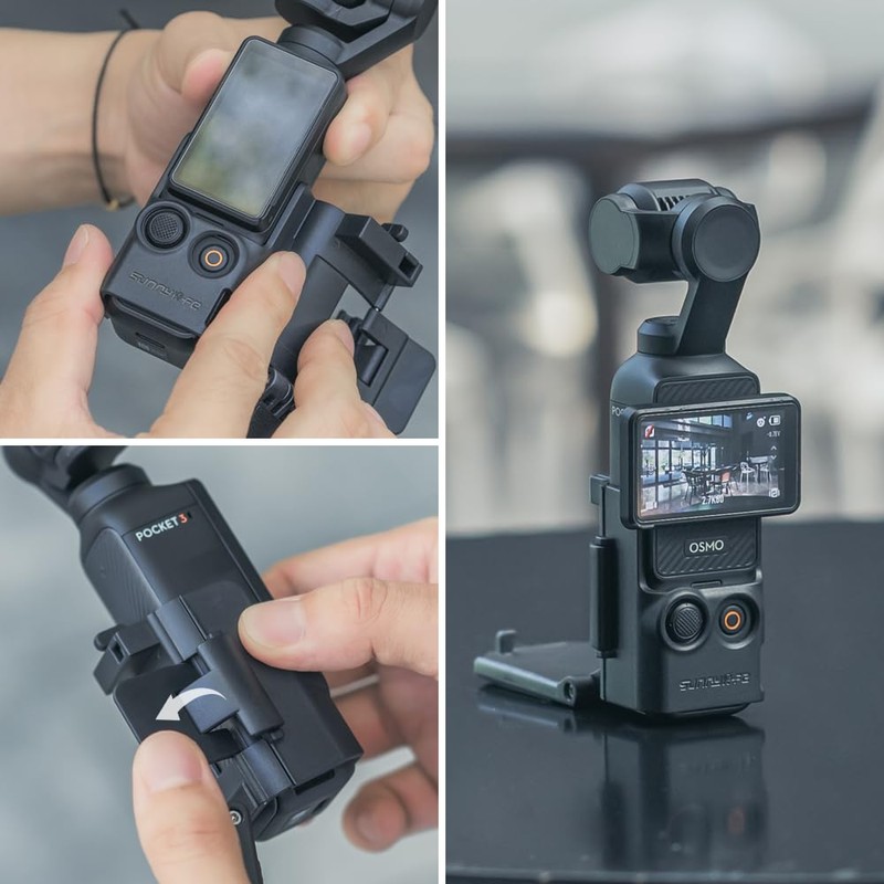 Magnetic Mount Compatible with DJI Osmo Pocket 3, Quite Release