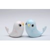 2.25 Inch Pale Pink Bird and Pale Blue Bird Salt