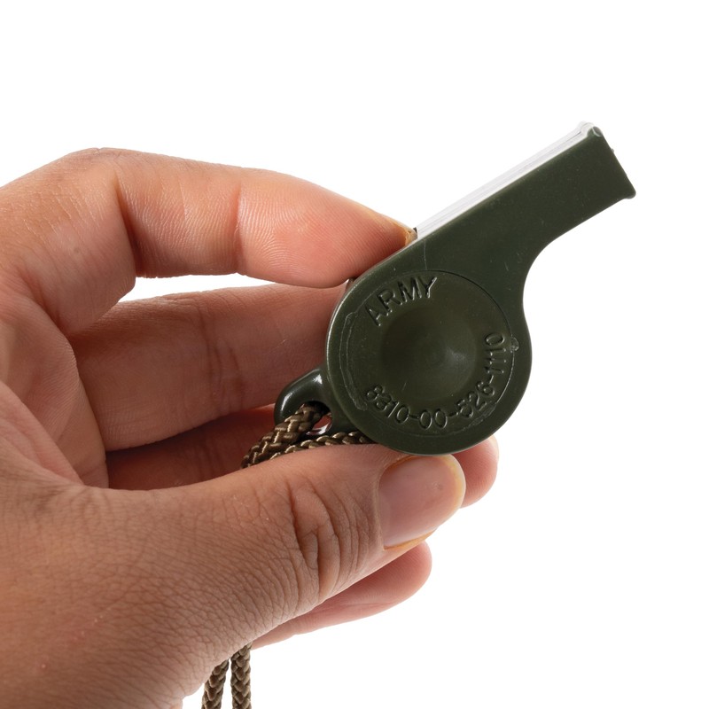 Rothco Public Safety Whistle - Sharp Sound Signal Tool for