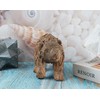 Hymmah Brown Bear Statue Home Decor Statue Rustic Home Decorations