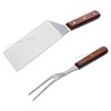 SUNRISE Stainless Steel Turner Spatula & Meat Fork 10.5" Fork