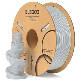 ELEGOO PLA Filament 1.75mm Brown 1KG, 3D Printer Filament Dimensional Accuracy +/- 0.02mm, 1kg Cardboard Spool(2.2lbs) 3D Printing Filament Fits Most FDM 3D Printers:_1kg