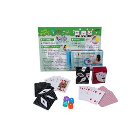 Small Playing Cards, For Card Games, Travel, Events, and More, Cute, Stylish, Kids Size, Dice Included