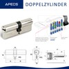 APECS SM-80 (35/45) Profile Cylinder Lock for Door Lock Front