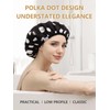 Years Calm Shower Caps For Women Reusable Waterproof，Pattern And Solid