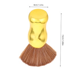 Generic Neck Duster Barber Brush Professional Hair Cleaning Tool for Neckline Ears Soft Bristles for Gentle Hair Removal for Salon Home Use