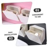 Ipetboom Wall Mounted Multi Purpose Storage Box for Cosmetics Personal