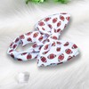 JDRGJTH Baby Girls Football Headbands with Bow,Hairband Bowknot Newborn Football