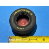 GOODYEAR EAGLE Rubber Tire Nascar Racing Red Glass Insert Ashtray