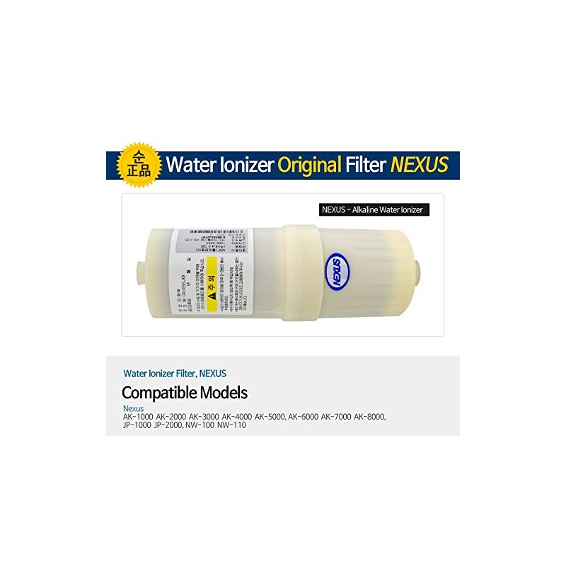 Original Water Ionizer Filter for Nexus X-Blue, AK-1000, AK-4000, JP-1000,