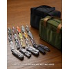 VIPERADE VE40 Knife Display Case with 40 Slots, Folding Knives