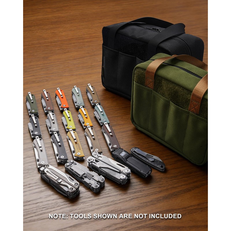 VIPERADE VE40 Knife Display Case with 40 Slots, Folding Knives